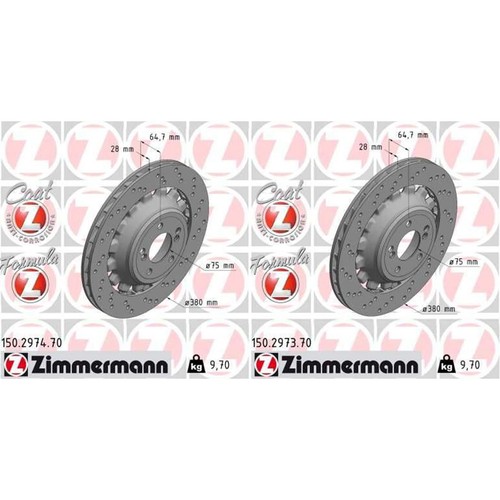 Zimmermann formula 380mm - 2x,
