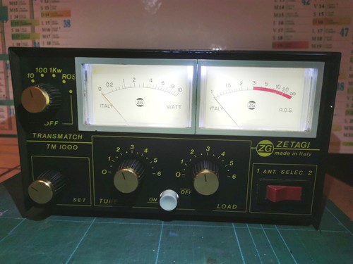 Zetagi 1000 transmatch - 1000, swr