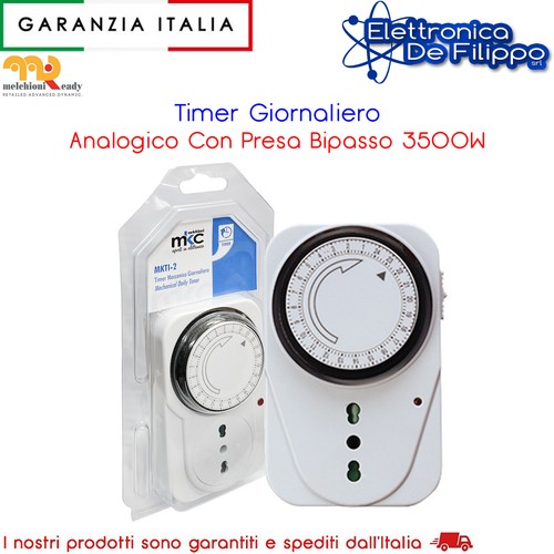 Timer giornaliero analogico - giornaliero,