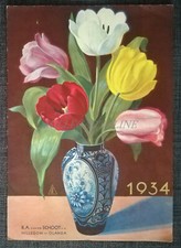 VAN DER SCHOOT - Hillegom, Olanda - Catalogo Vendita Bulbi Fiore Illustrato 1934