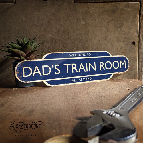 Personalised shaped railway - shaped,