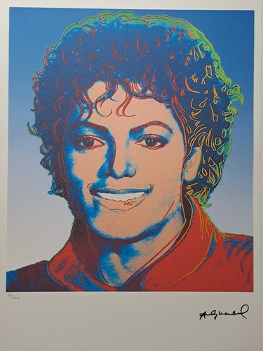 Litografia firmata andy warhol - litografia,