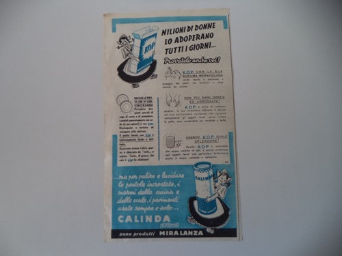 Advertising pubblicità 1953 - advertising,