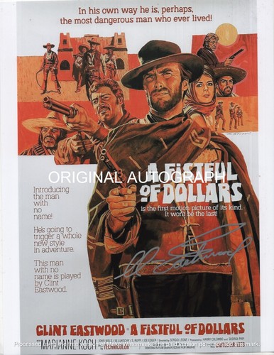 Clint eastwood autografo - clint, 8