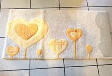 TAPPETO CAMERETTA BAGNO CUORI
