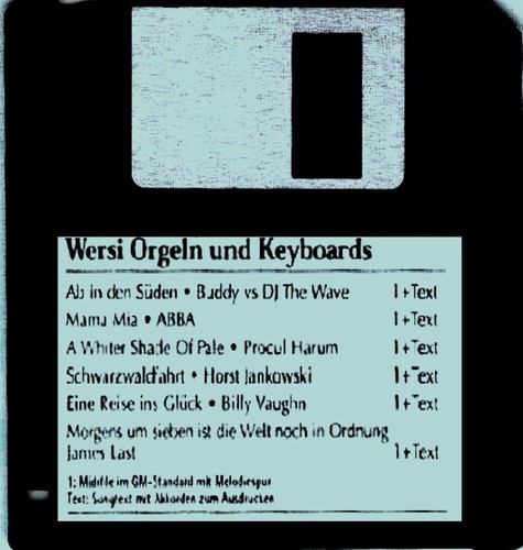 Wersi disk titoli - wersi,