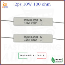 Kit resistenze 10W resistenza in ceramica di ceramiche 100 ohm resistore a filo