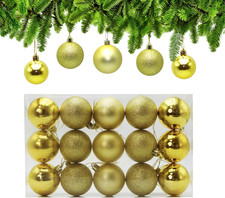 Set 15 Palline Di Natale