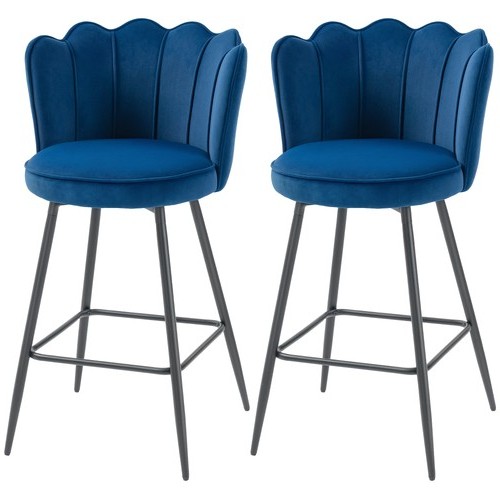 Homcom sgabelli bar - bar, set