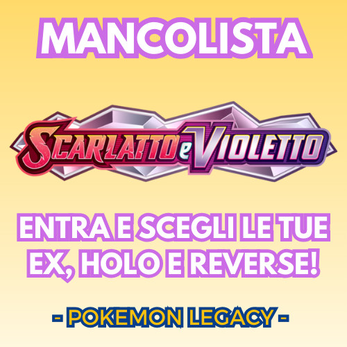 Lotto carte pokemon scarlatto - carte,