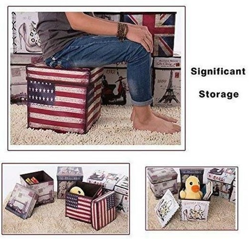 Union jack pouf - union,
