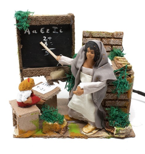 Pastore per presepe - presepe, in
