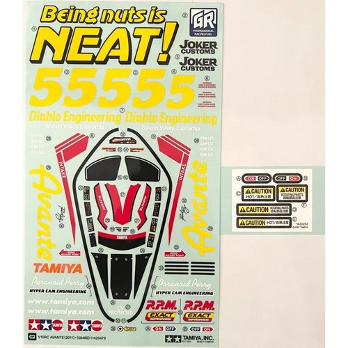 Adesivo decalcomanie tamiya - decalcomanie,