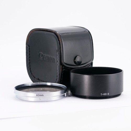Canon hood with 60mm - t-60-2,