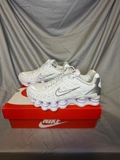 Nike Shox "White Silver"