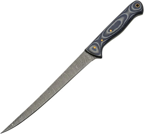 Coltello filetto damascato