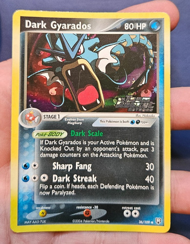 Dark gyarados 109 reverse - gyarados,