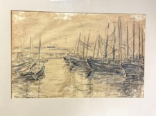 Schizzo impressionista firmato
