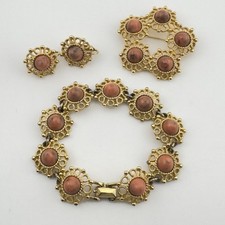 Orecchini e bracciale vintage