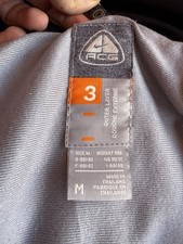 Nike ACG 3 Layer giubbino Tecnico Impermeabile - Taglia M Rosso / Logo Ricamato