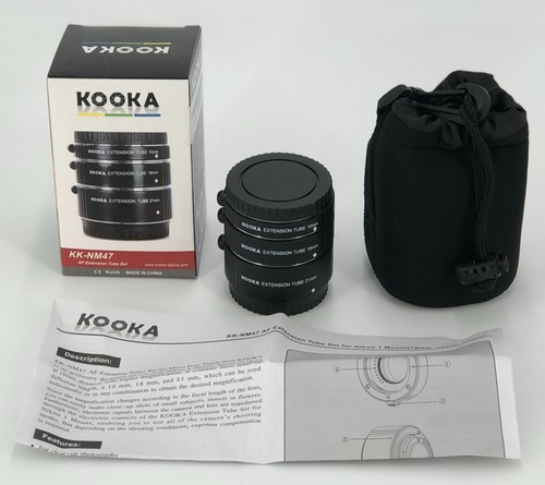 Kooka nm47 set tubi di - kooka, kk-nm47