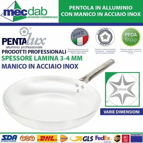 Padella alluminio con - alluminio,
