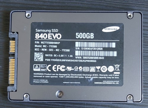 Ssd samsung 840 evo 500 - ssd,