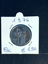 MONETA   REPUBBLICA ITALIANA  100 LIRE 1976 FIOR DI CONIO  TIPO GRANDE