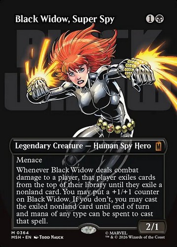 Black widow super - black,