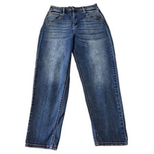 Jeans blu denim invecchiato