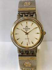 ROMANSON ELEVE QUARZO QUADRANTE BIANCO UOMO FUNZIONANTE