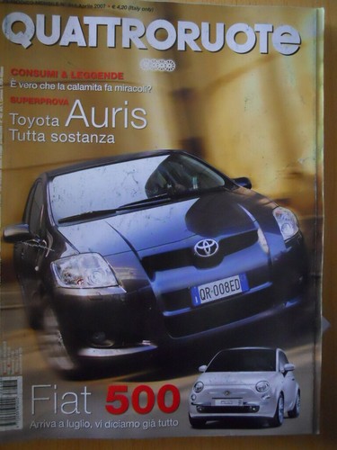 Quattroruote 618 2007 toyota - 2007,