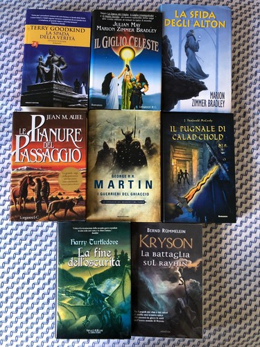 Lotto libri fantasy - 8, fantasy-