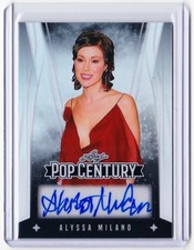 Scheda Autografa Alyssa Milano
