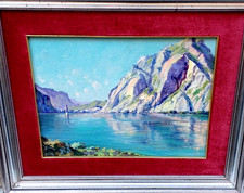 PITTORE - G. WELTERS 1913-2003 ' RIVA DEL GARDA-LAGO DI GARDA-TRENTO'