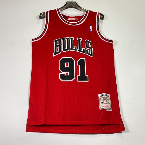 Dennis rodman maglia rossa - dennis,