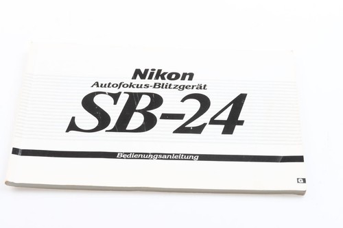 Nikon speedlight manuale - sb-24,