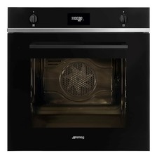 SMEG SFP6401TB FORNO 70 LITRI 10 PROGRAMMI CLASSE A+ PIROLITICO NERO - Eleganza 