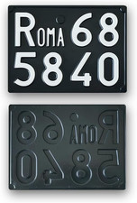 Targhe Storiche - Targa Auto