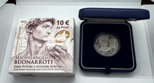 10 Euro 2012 - Michelangelo Buonarroti - Proof Ag.