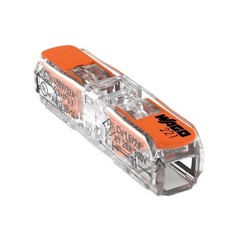 WAGO 221-2411 Morsetto flessibile: 0.14-4 mm² rigido: 0.2-4 mm² 60x pz - 1x Polo