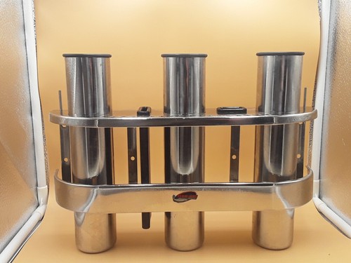 Porta canna acciaio inox - acciaio,