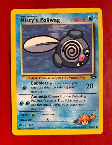 Lotto carte pokemon - carte, misty’s