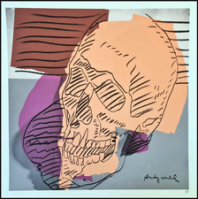 ANDY WARHOL * Teschio *
