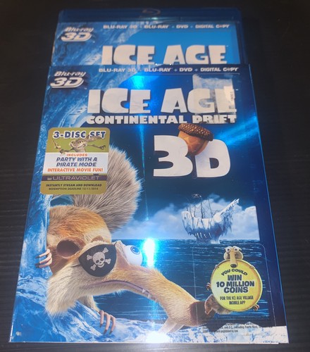 Ice age continental drift - ice,