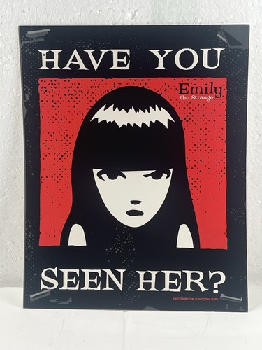 Emily the strange - 8x10, art