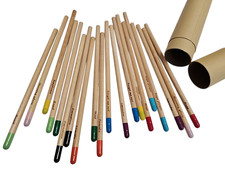 Set 60 Pastelli Colorati Piantabili con Nome Seme Inciso - Educativi & Green