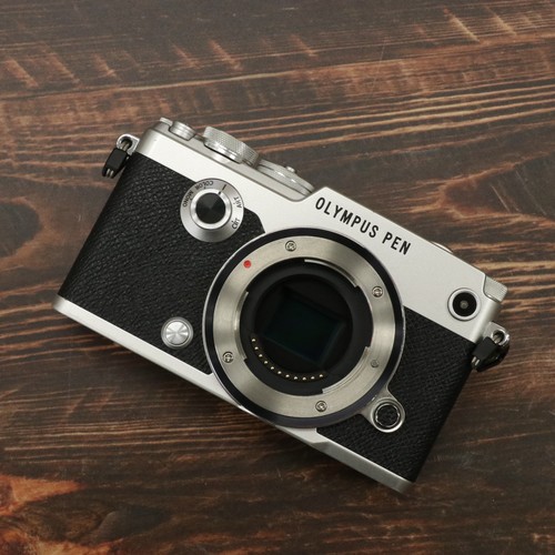 Olympus pen silver - pen-f,