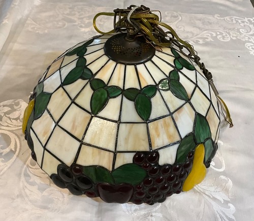 Lampada stile tiffany vintage - tiffany,