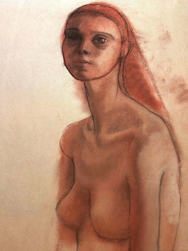 Grande nudo disegno gesso - grande,